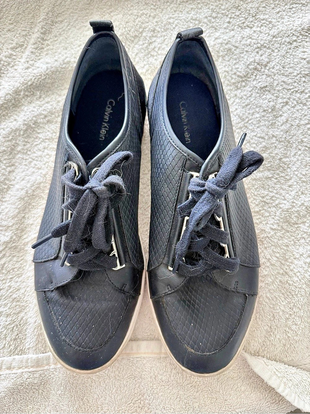 Calvin Klein Navy Blur Sneakers